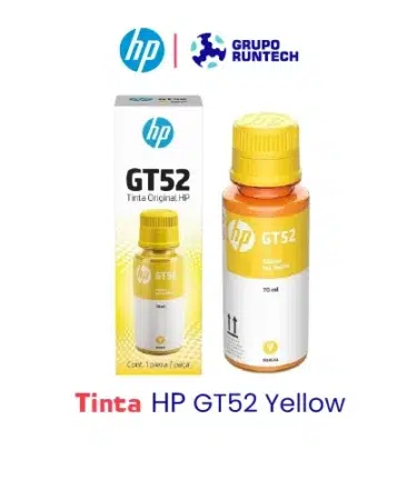 TINTA HP GT52 YELLOW